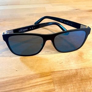 Black metal mirrored Bobbi Brown Sun Glasses